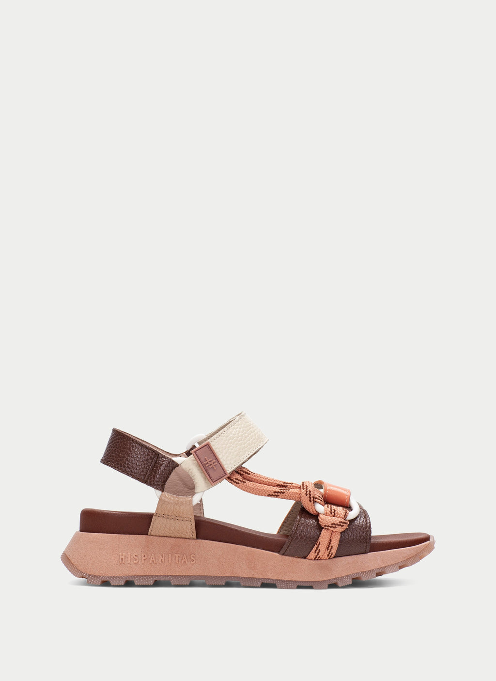 Sandalia Sport Ambar Crema Avellana Coral