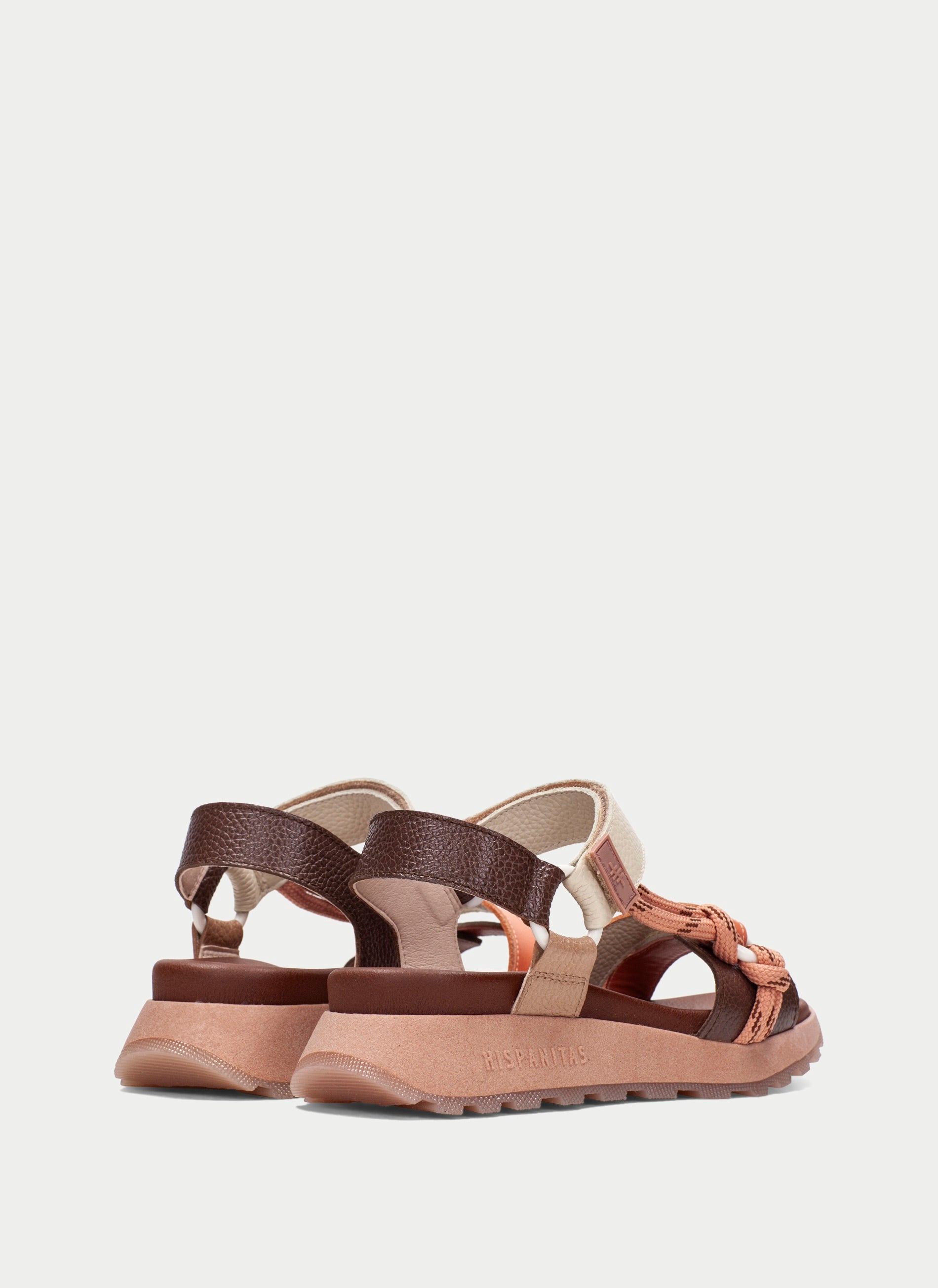 Sandalia Sport Ambar Crema Avellana Coral
