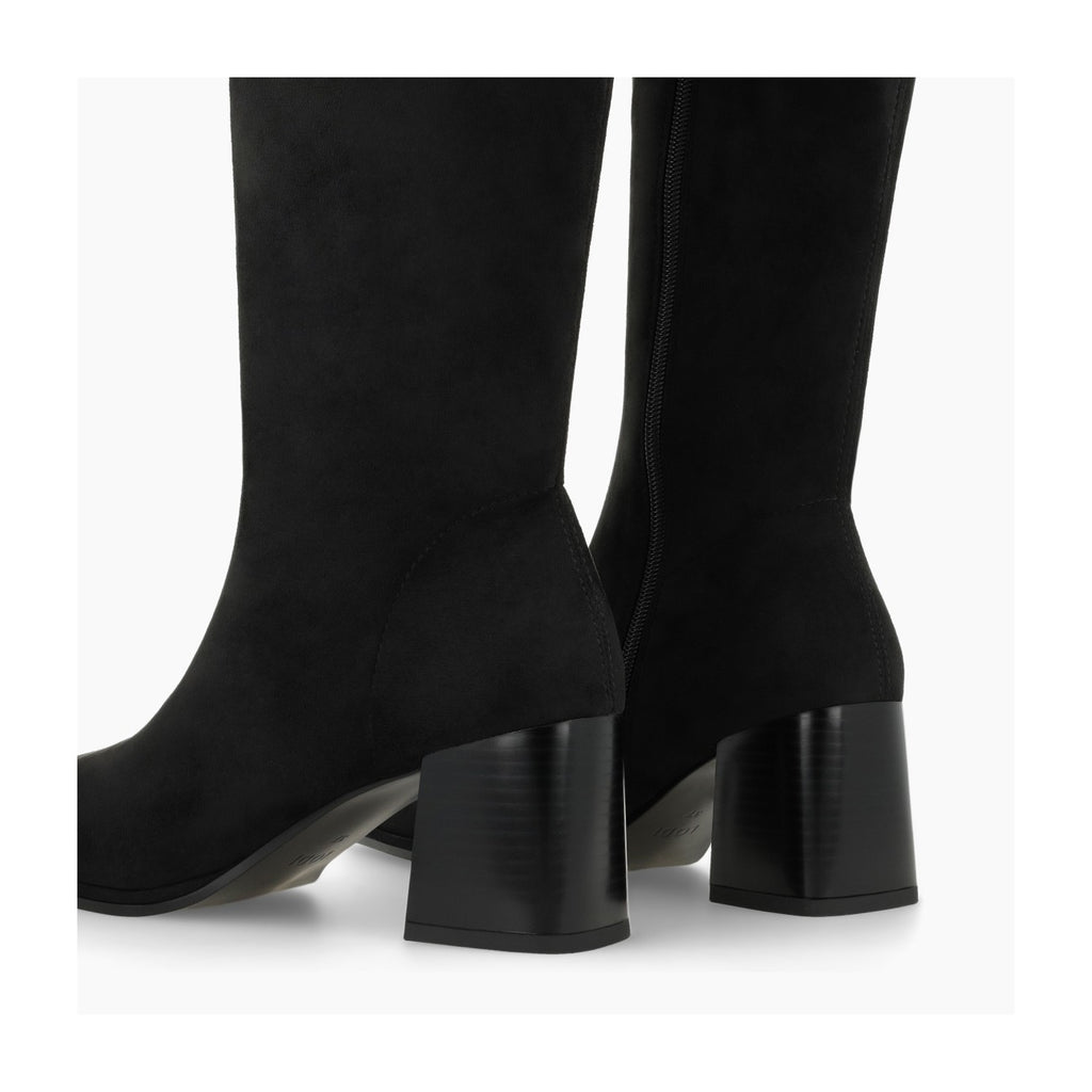 Bota Lodi Halbor Negra. La bota alta negra de tacón ancho que sirve para todo el invierno