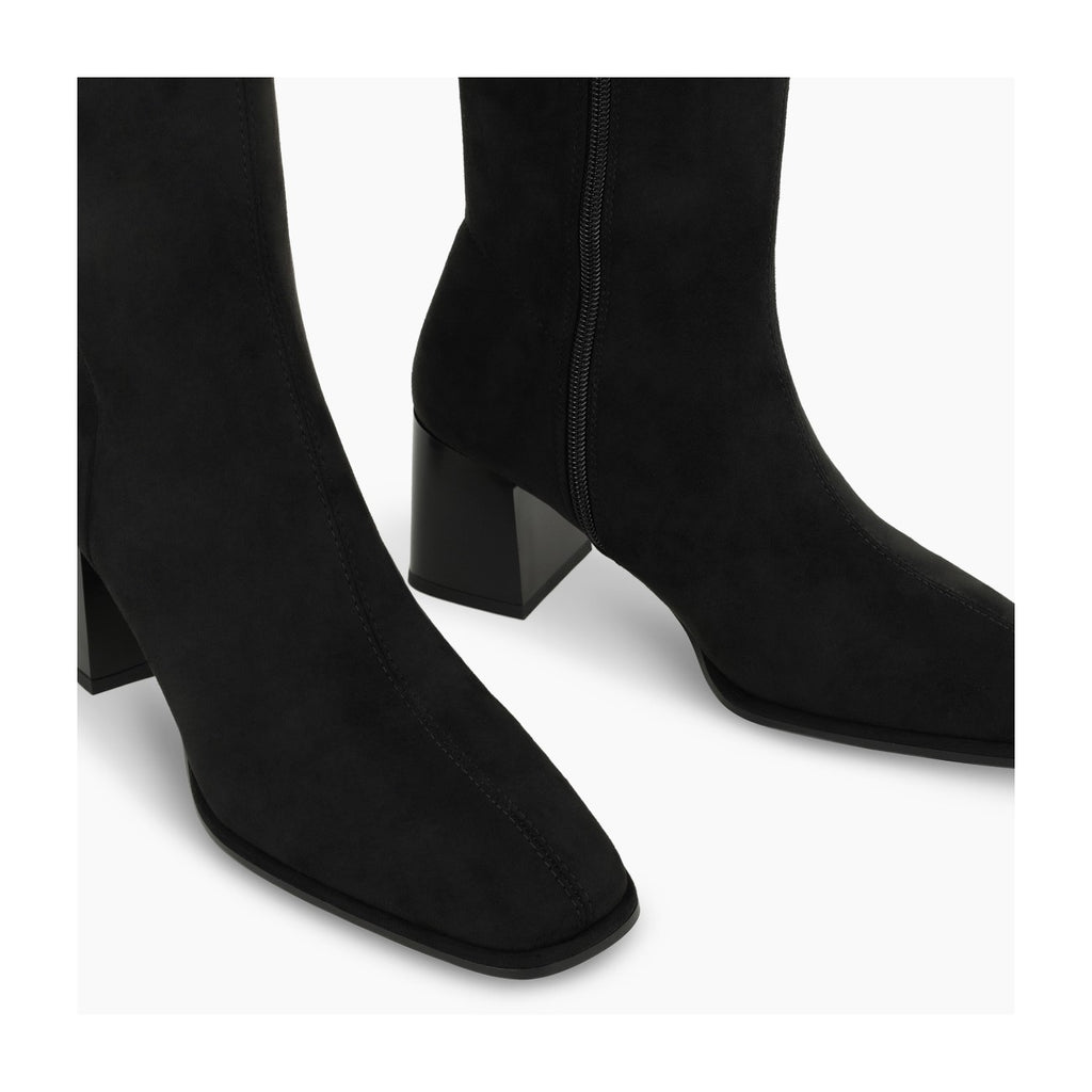 Bota Lodi Halbor Negra. La bota alta negra de tacón ancho que sirve para todo el invierno