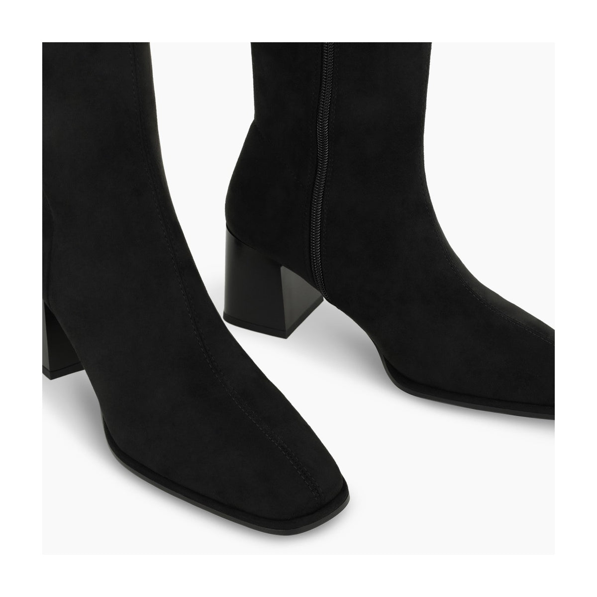 Bota Lodi Halbor Negra. La bota alta negra de tacón ancho que sirve para todo el invierno