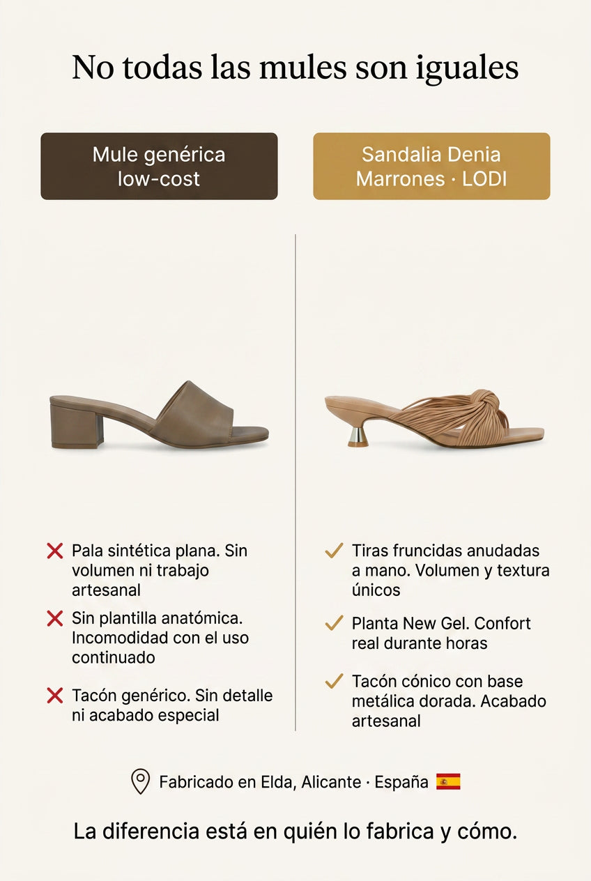Brown Denia sandals
