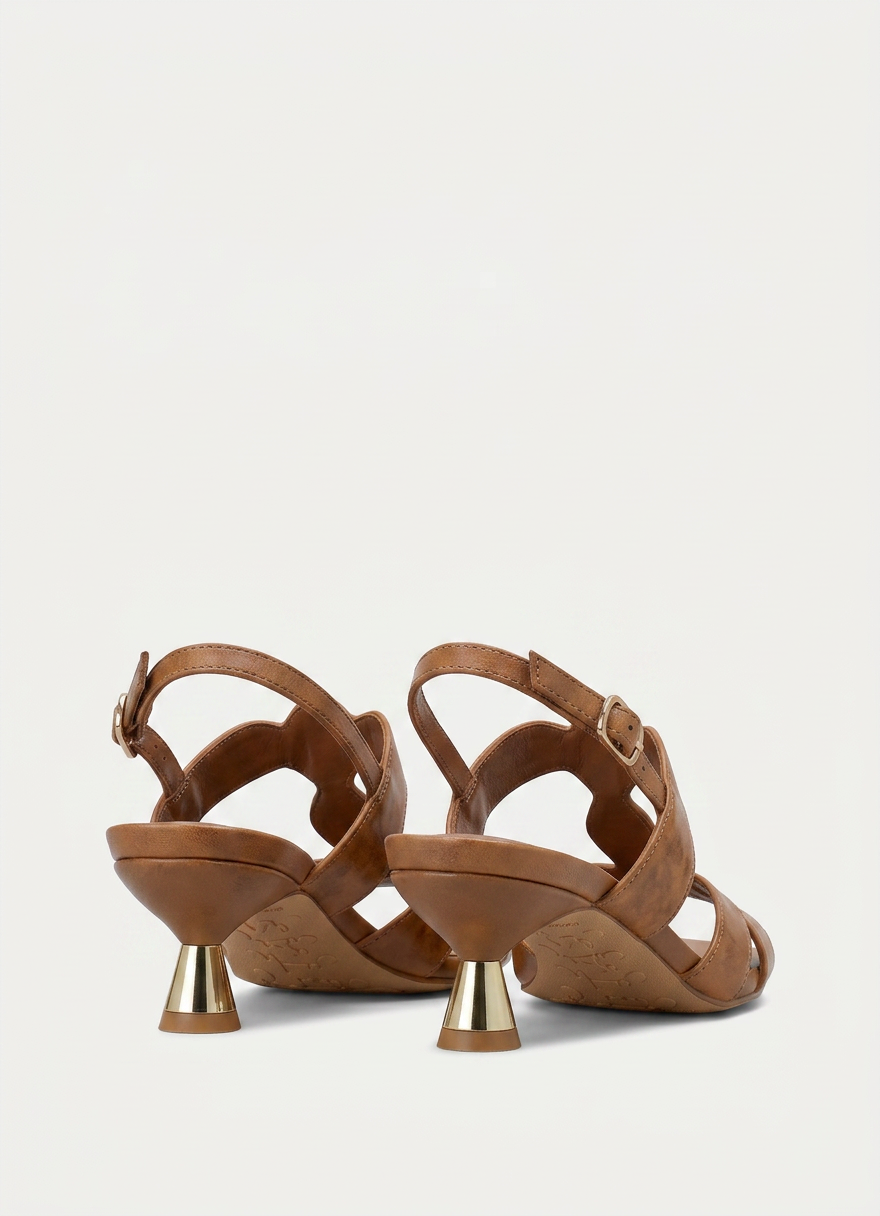 Sandalia A-Sax marrones