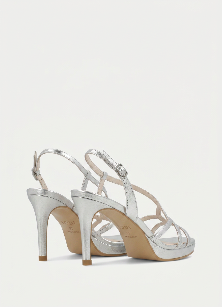 Sandalia Lodin plata