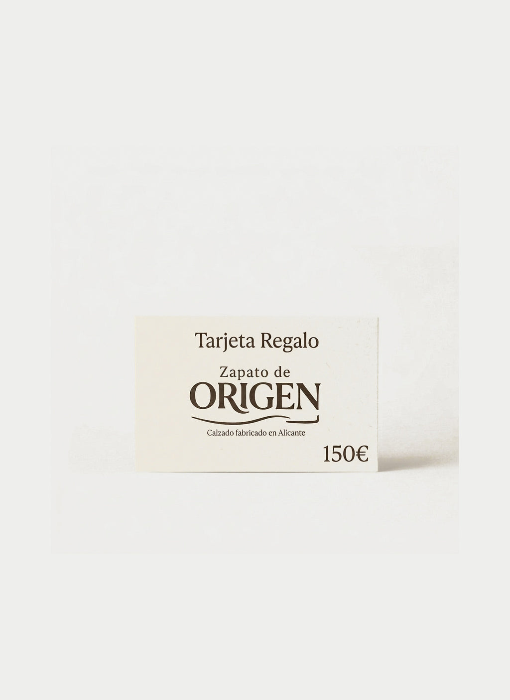 Tarjeta Regalo Digital - Zapato de Origen